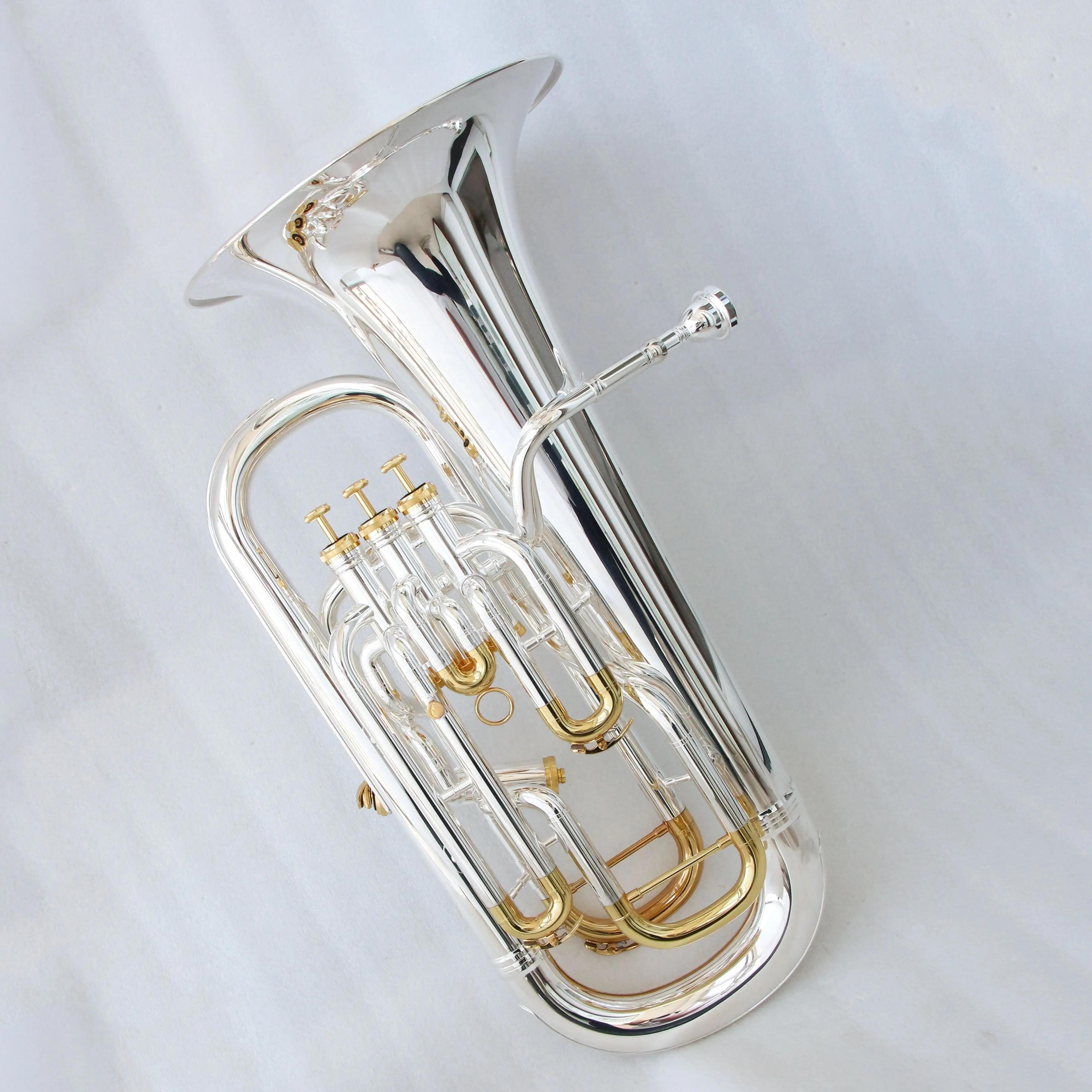 Musical Instrument Euphonium - Музыкальные инструменты: Желтый латунный эуфониум с