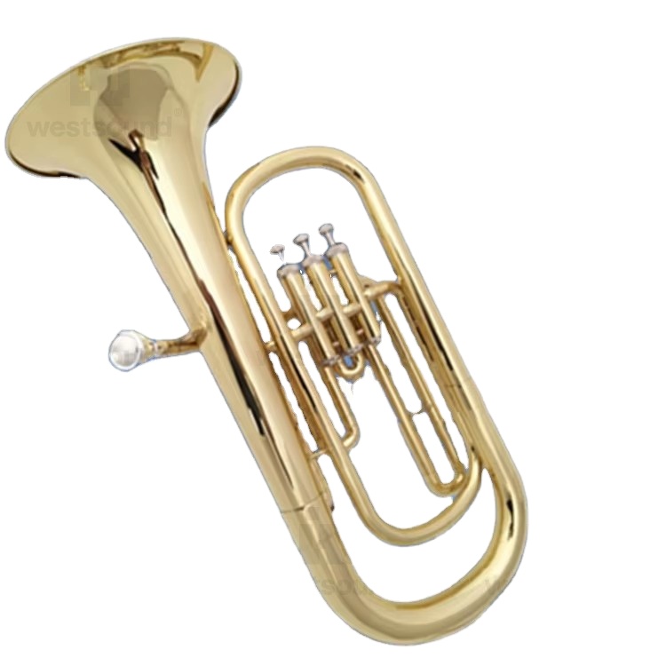 Musical Instrument Euphonium - Баритон-евфоно́м в тональности Си-бемоль, музыкальный инструмент