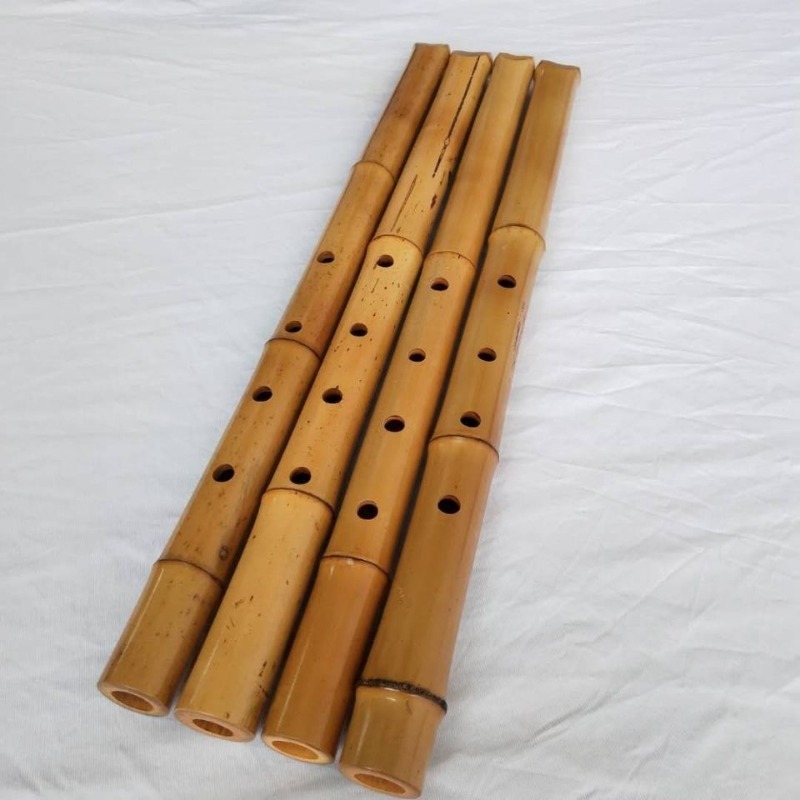 Shakuhachi Bamboo Flute - Бамбуковая флейта шакухачи ручной работы для