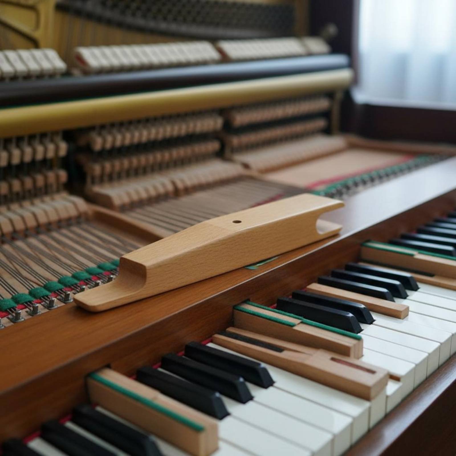 Musical Instrument Repair Shop - Портативный инструмент для регулировки фортепиано, деревянный