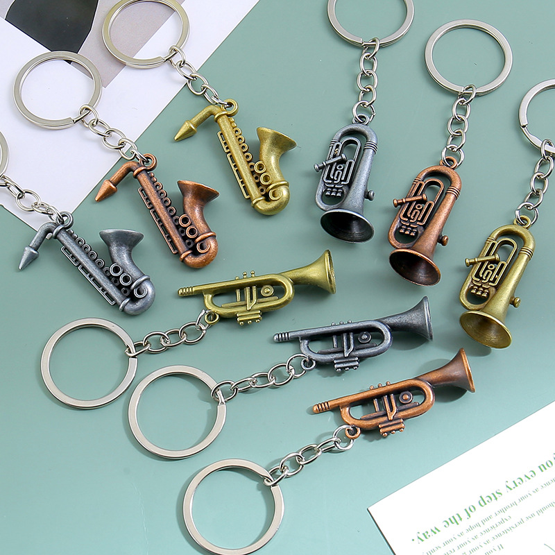Musical Instrument All - Креативные брелки в форме саксофонов, модный