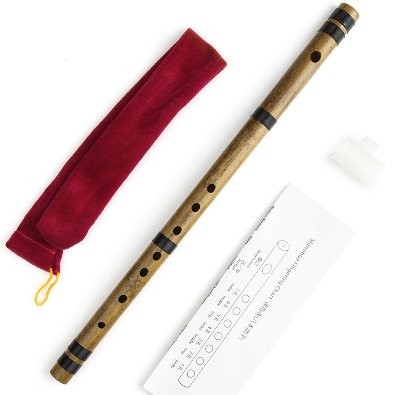 Shakuhachi Bamboo Flute - Японская флейта шинобу (8-отверстная) из бамбука