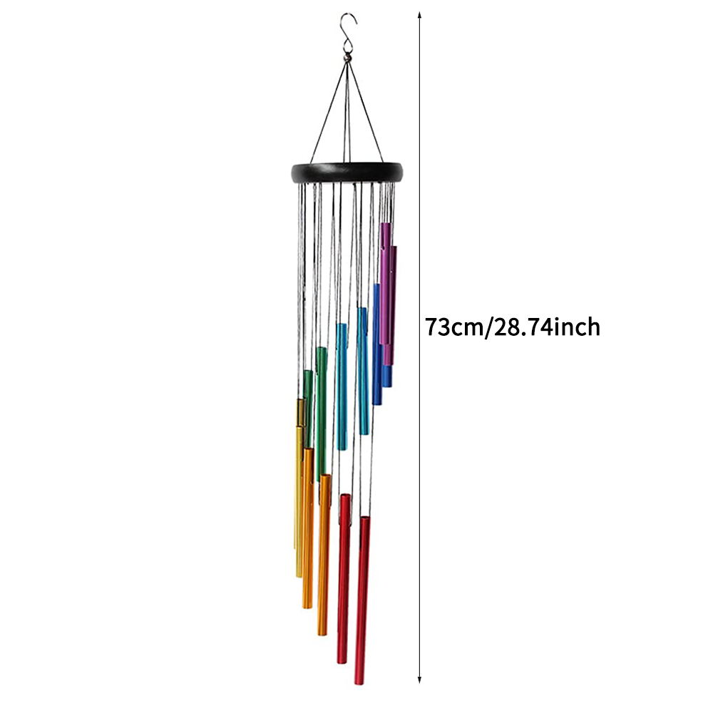 Новые 12-трубные колокольчики, – обзор и цена Wind Chime Tubular