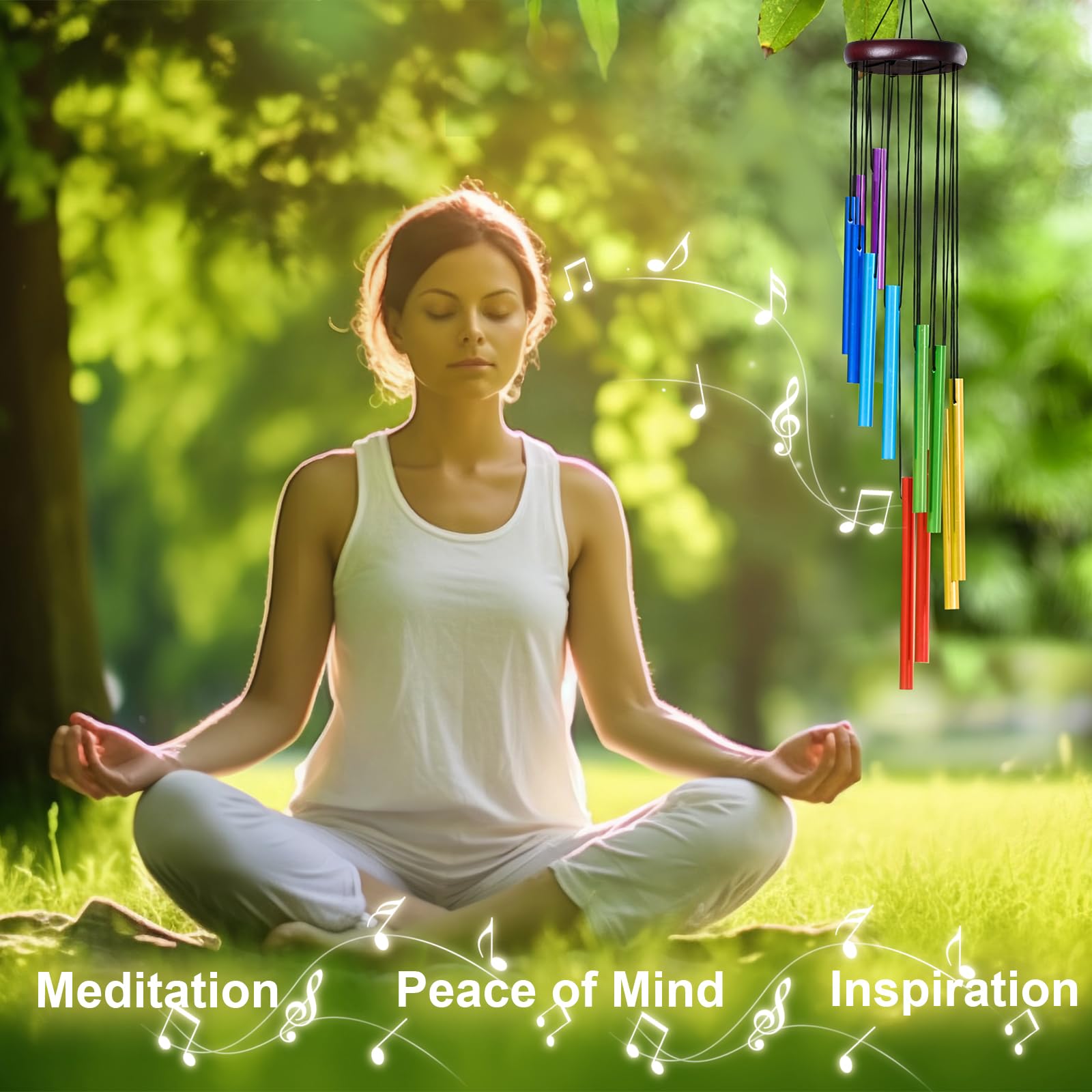 Новые 12-трубные колокольчики, – обзор и цена Wind Chime Tubular