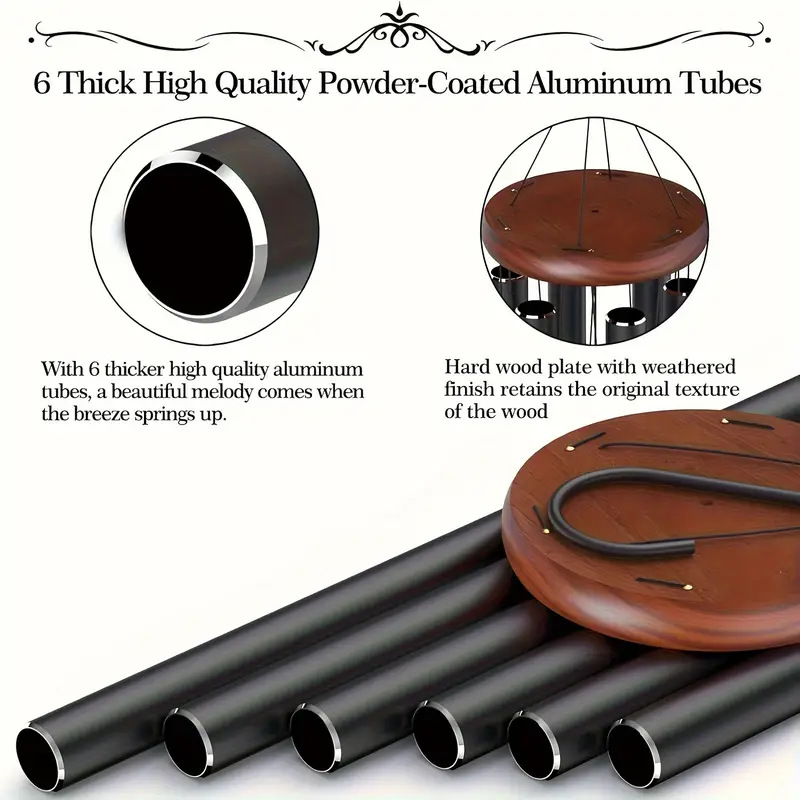 1 шт., алюминиевые трубки, кол – обзор и цена Wind Chime Tubular
