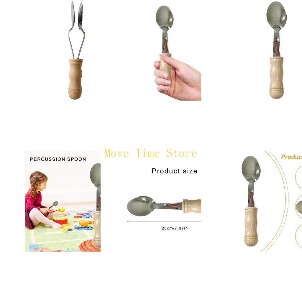 Музыкальная ложка с деревянной – обзор и цена Musical Instrument Clapper