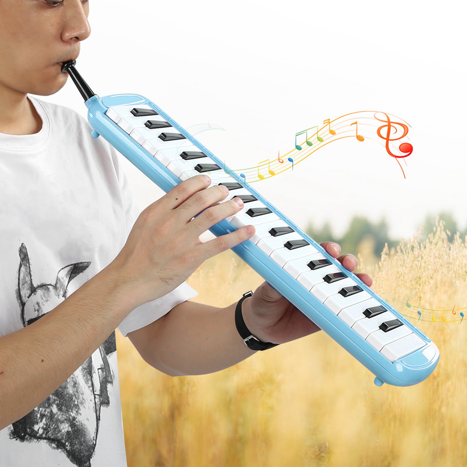Melodica 37-клавишный духовой  – обзор и цена Musical Instrument Melodica