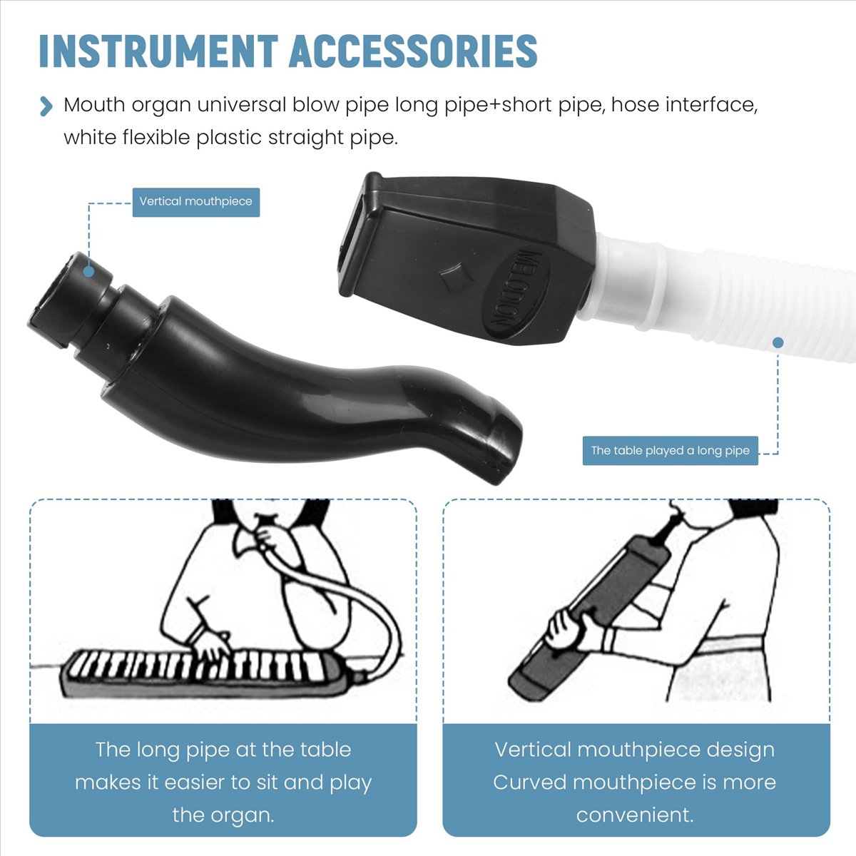 Гибкая трубка ABST для мелодик – обзор и цена Musical Instrument Melodica