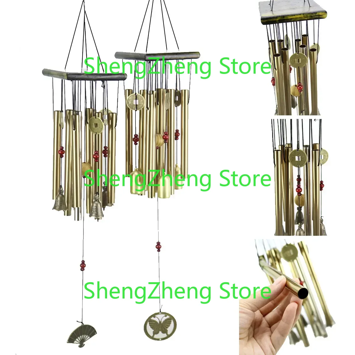 Полая трубка из цельного дерев – обзор и цена Wind Chime Tubular